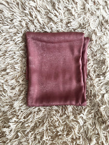 Foulard rose poudré