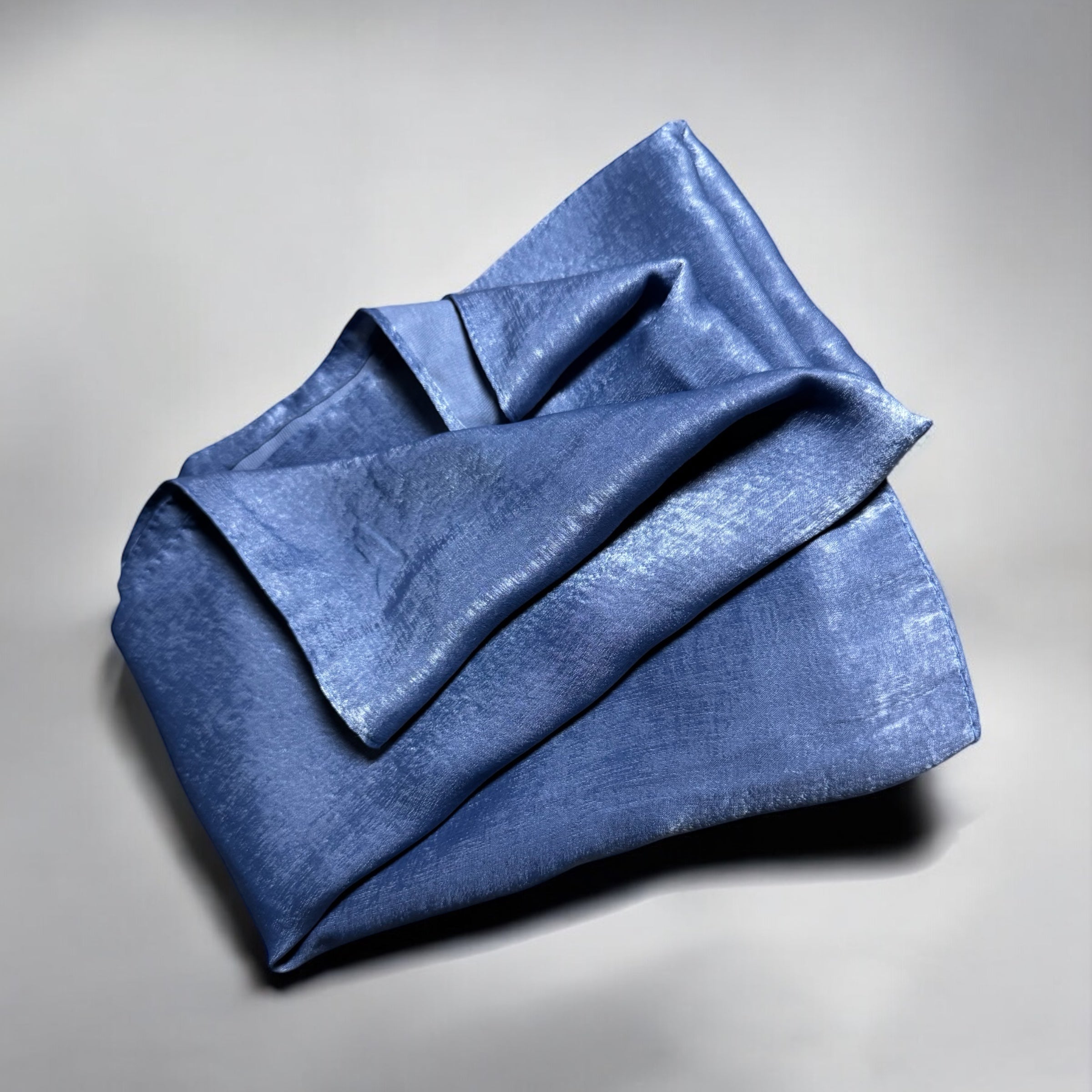 Foulard bleu jean
