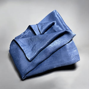 Foulard bleu jean